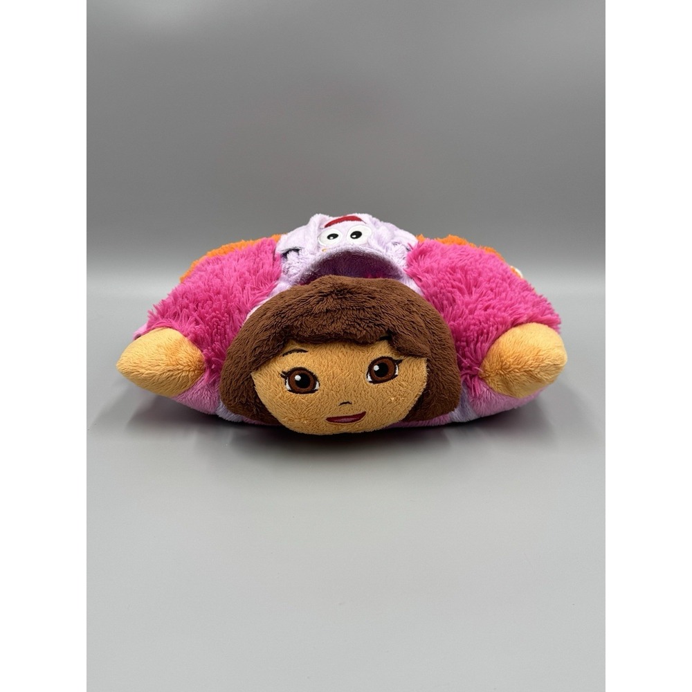 Nickelodeon Dora The Explorer Pillow Pet Pee Wees Plush Pillow 10" Stuffed Toy